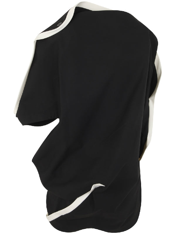 Asymmetric Drape Top