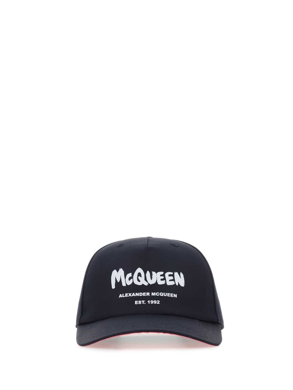 Alexander Mcqueen Navy Cap
