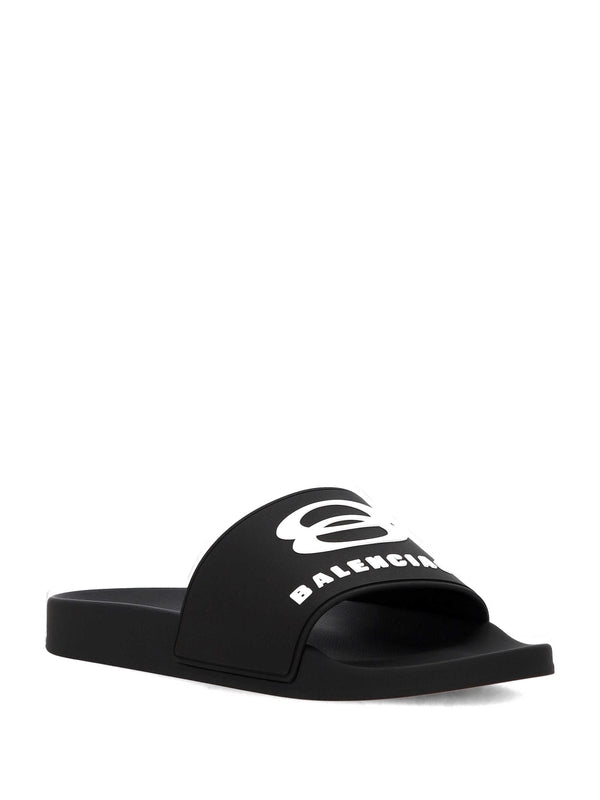 Balenciaga Black Slides
