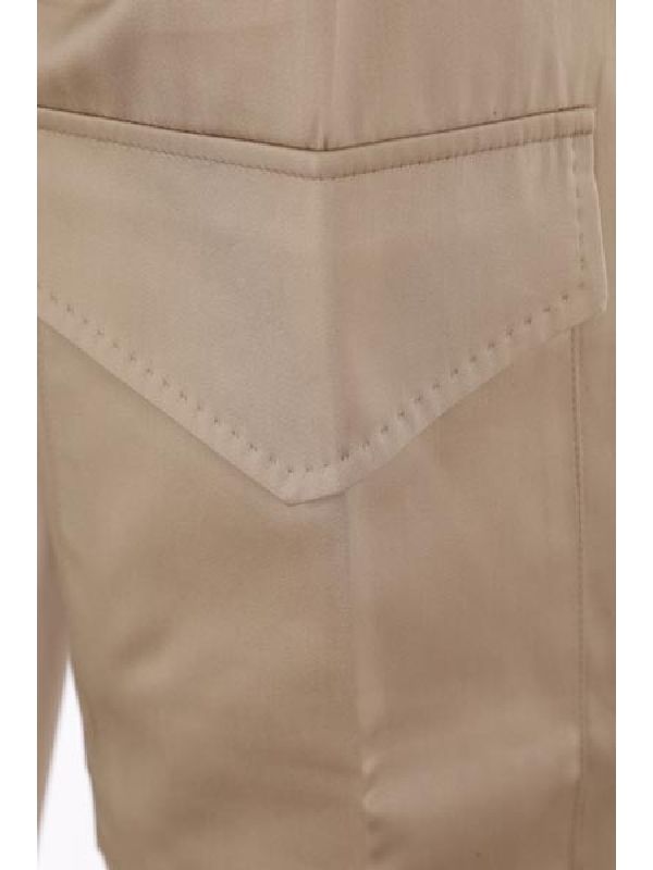 Front Pocket Cotton Pants