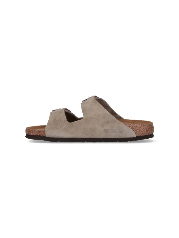 Arizona Strap Suede Sandals