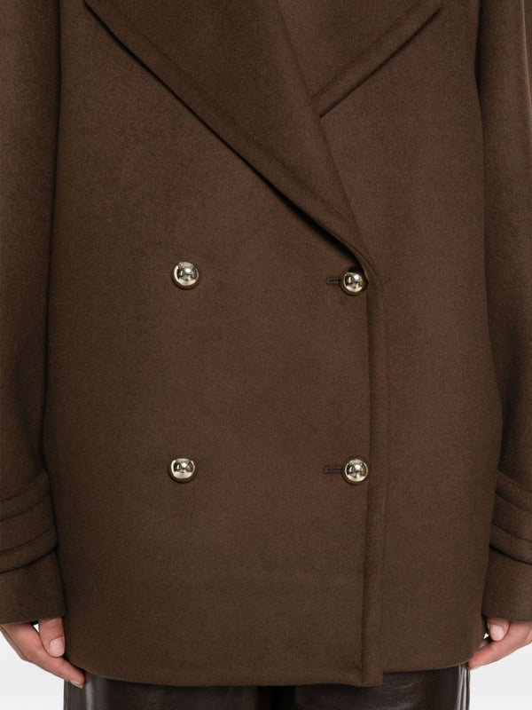 Semicouture Brown Coats