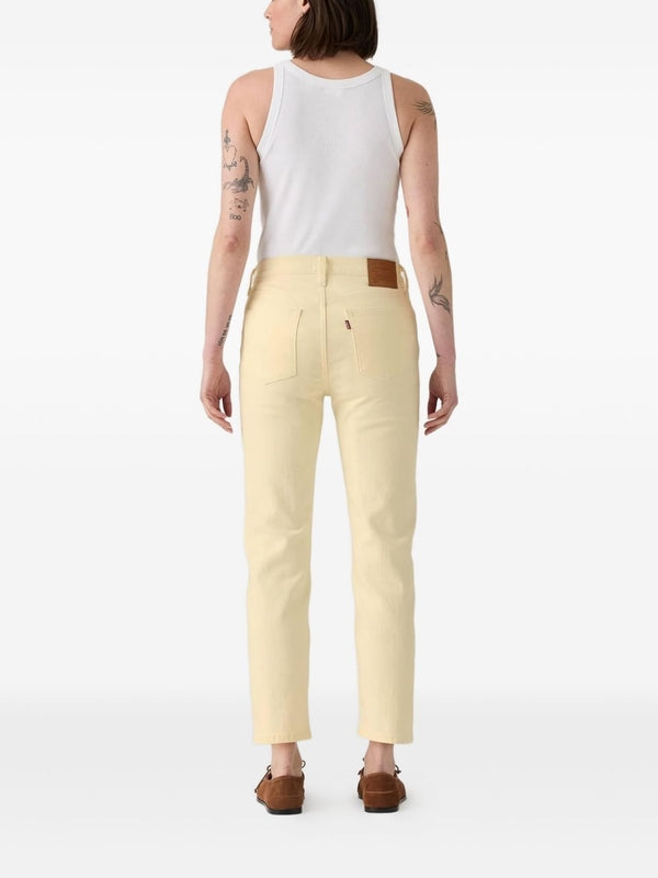 Levi'S Beige Denim Pants