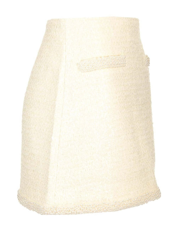 boucle mini skirt Skirts