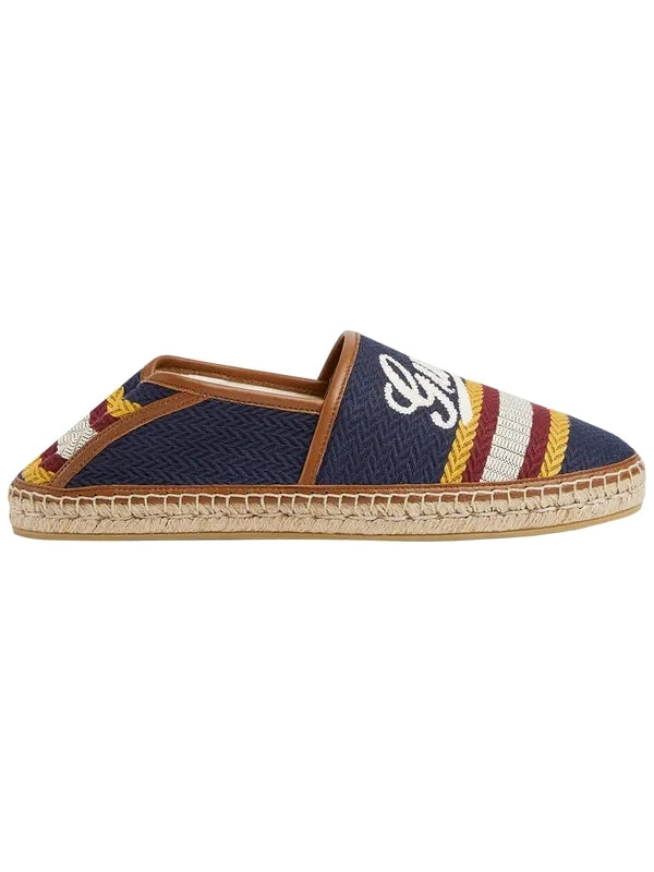 Gucci Navy Espadrilles