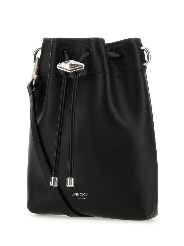 BUCKET BAGS BONBONBCKTNSMNHUT BLAANTSIL Black Bucket Bags