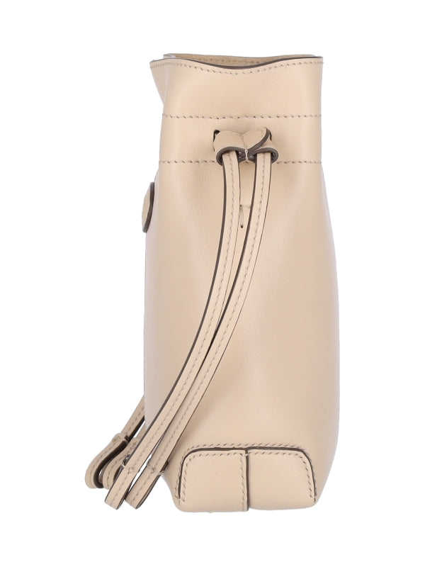 TOD'S - Di Drawstring Micro Bucket Bag - Jente