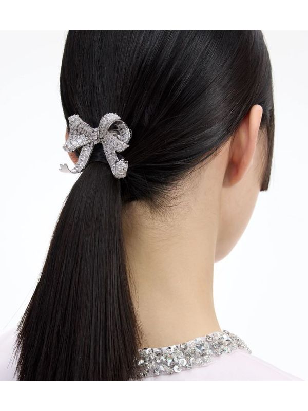 Crystal Bow Hair Pin