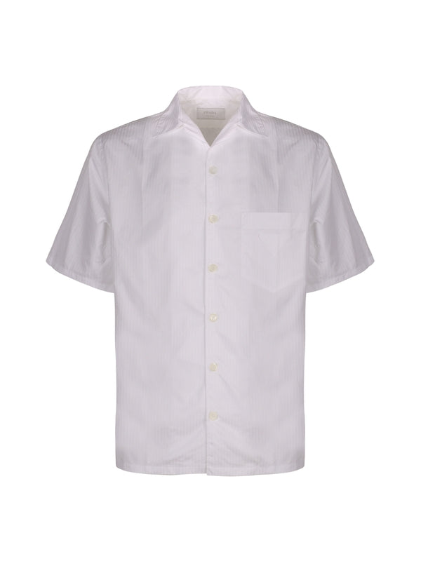 Triangle Patch Short-Sleeve Shirt