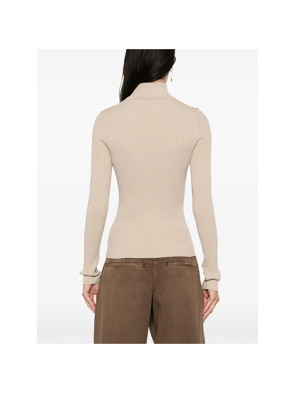 Courrèges Beige Knitted