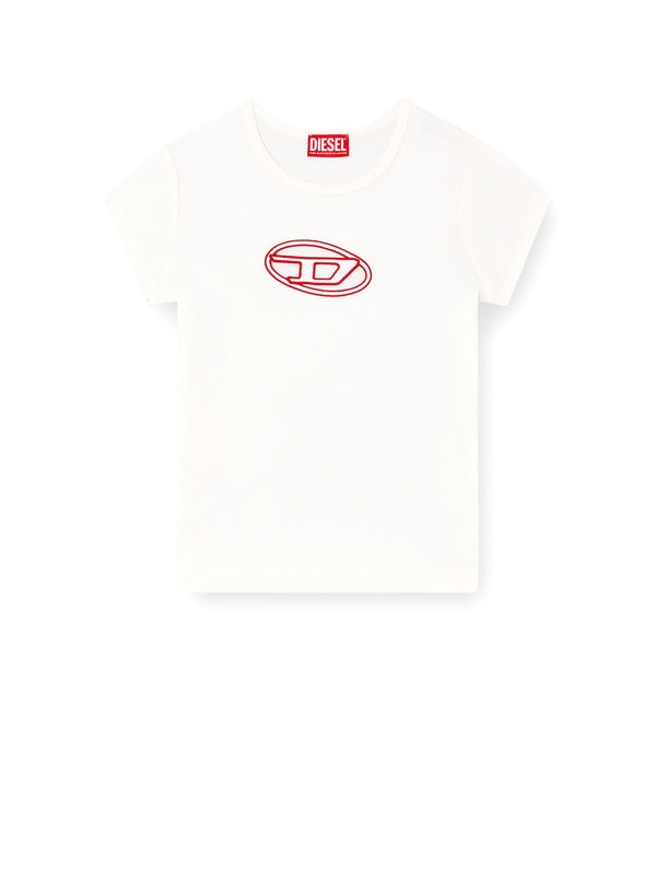 Angie Logo Cotton Short Sleeve T-Shirt