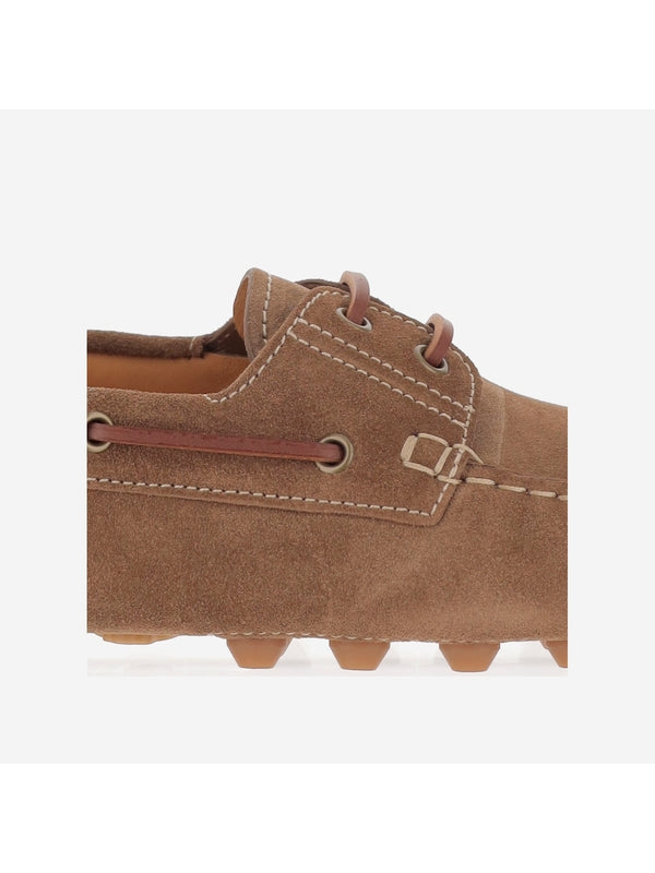 Gommino Suede Leather Bubble Driving
  Shoes