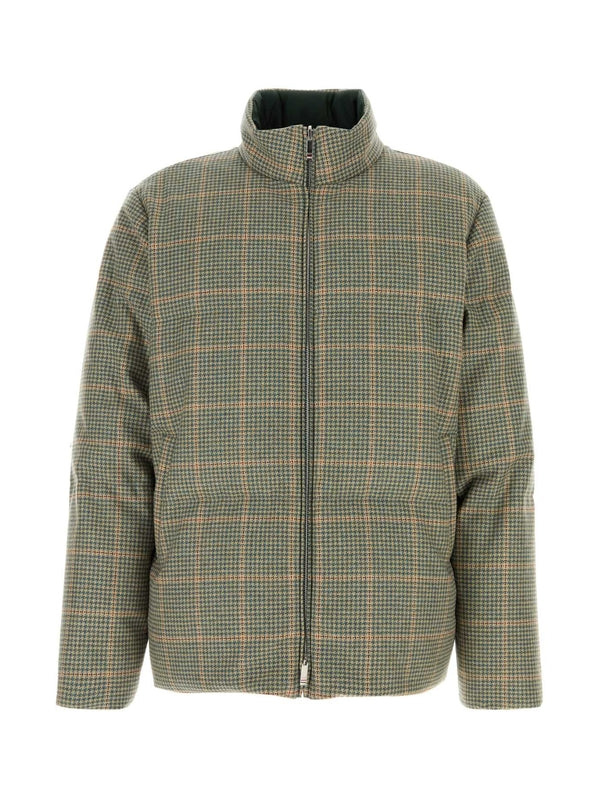 Thom Browne Green Checked Down