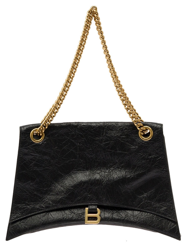 Balenciaga Crush Large Black Crossbody & Shoulder Bags