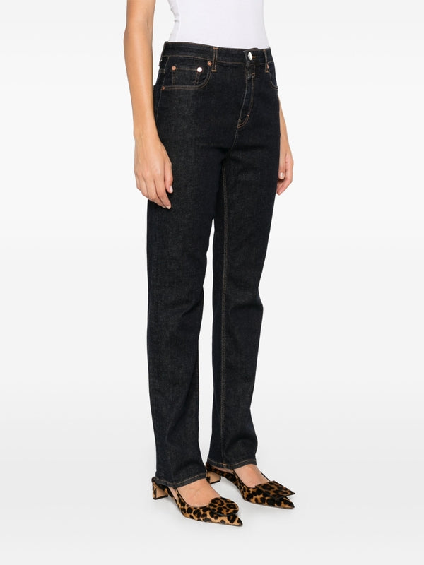 Jaylen Back Leather Patch
  Denim Pants