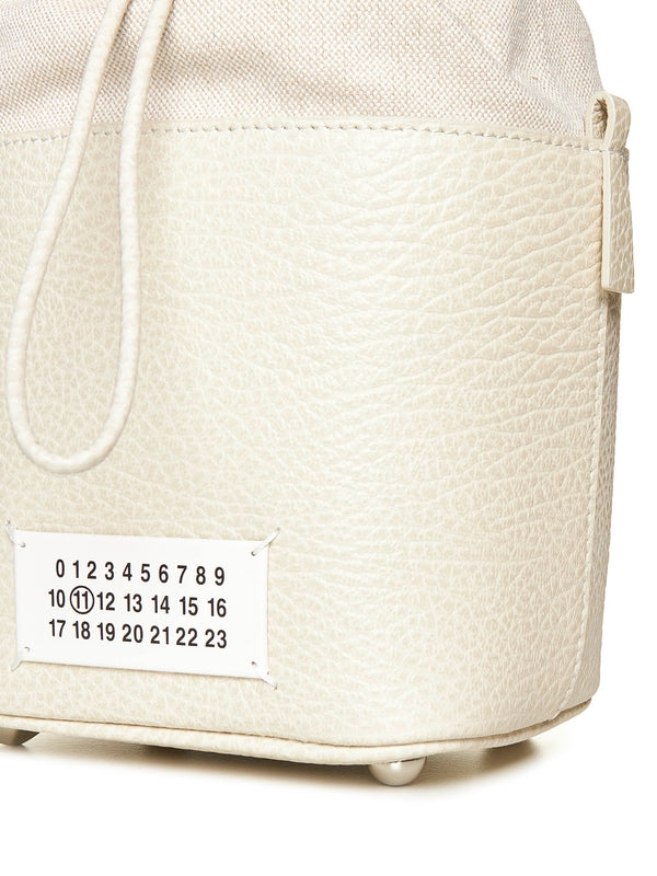 5ac Leather Small Bucket Bag