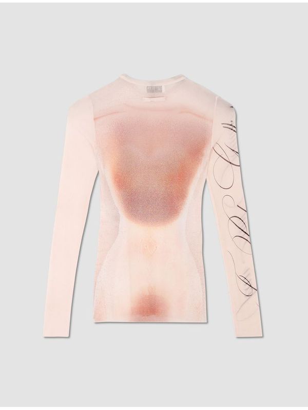 Le Classique Graphic Printing Long Sleeve Top