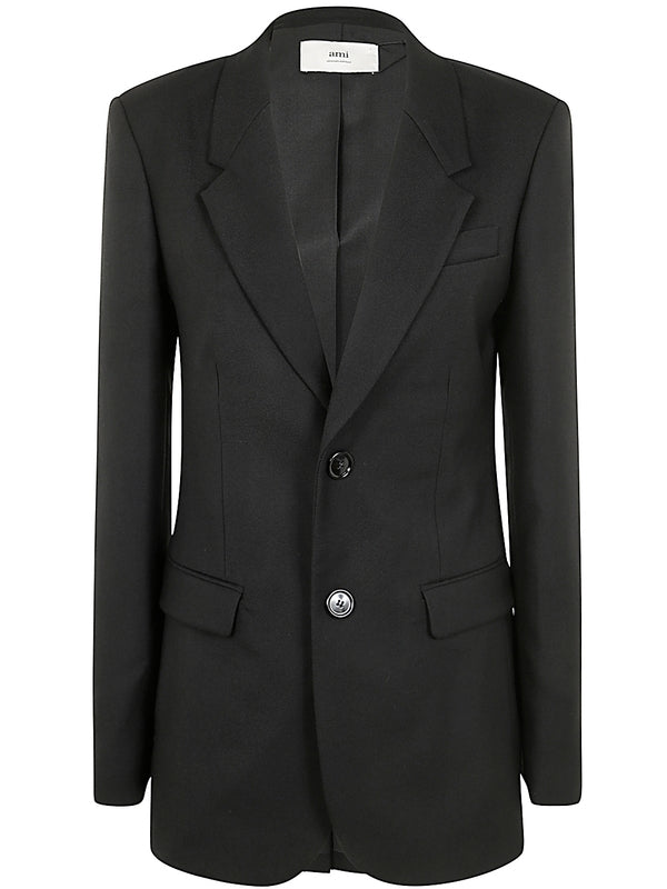 Single Breasted Wool Blazer