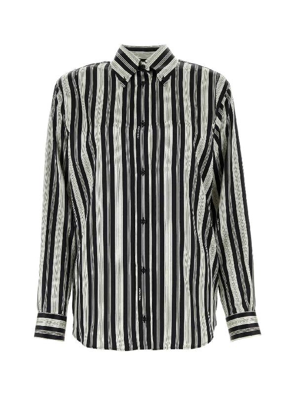 Stripe Silk Shirt