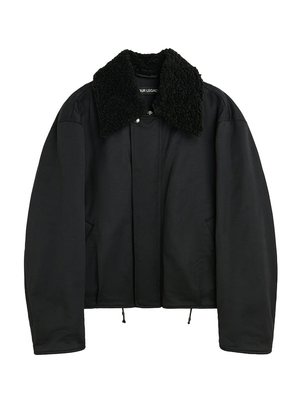 ACE black nylon jacket