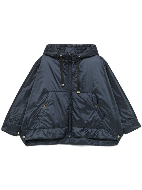 Drawstring
  Hooded Zip-Up Jacket