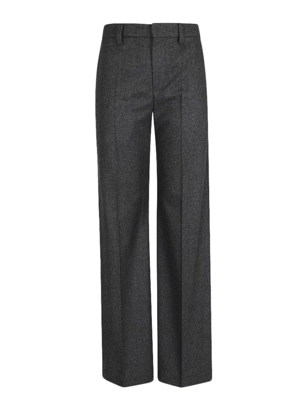 Wool Cashmere Tailored Pants