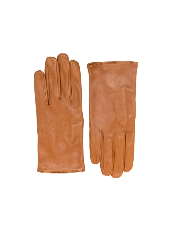 Ernest W. Baker Brown Leather Gloves