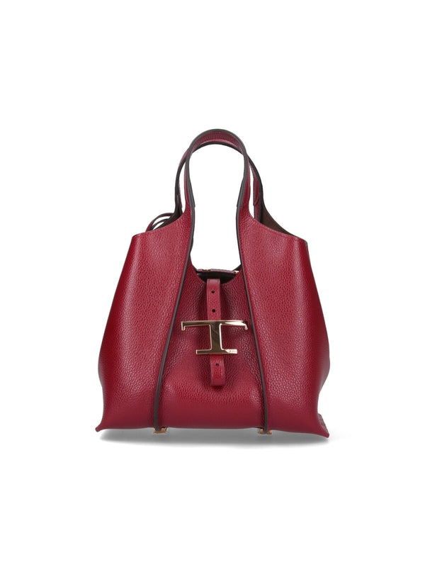 Tod'S Red Tote Bags