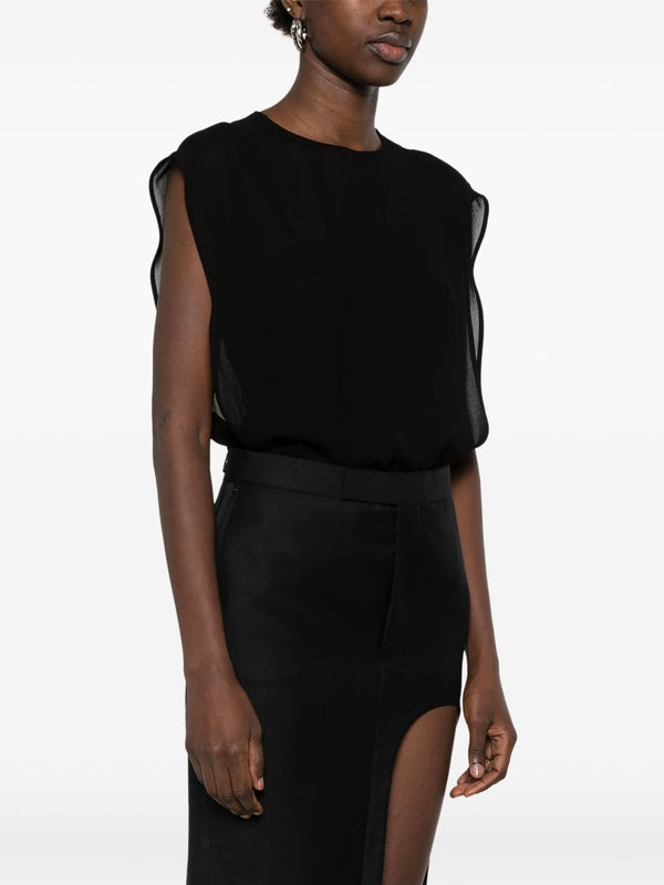 Viscose Sleeveless Bodysuit