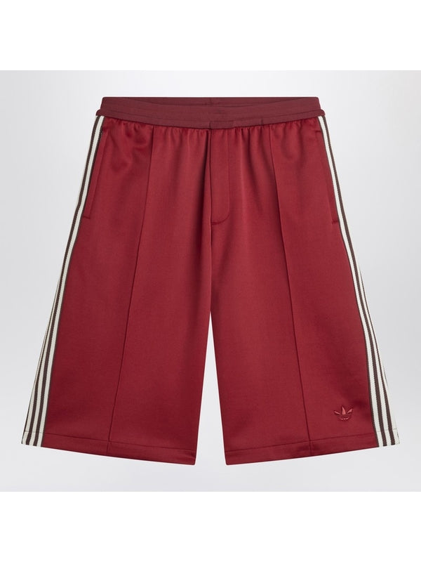 Wales Bonner Burgundy Shorts