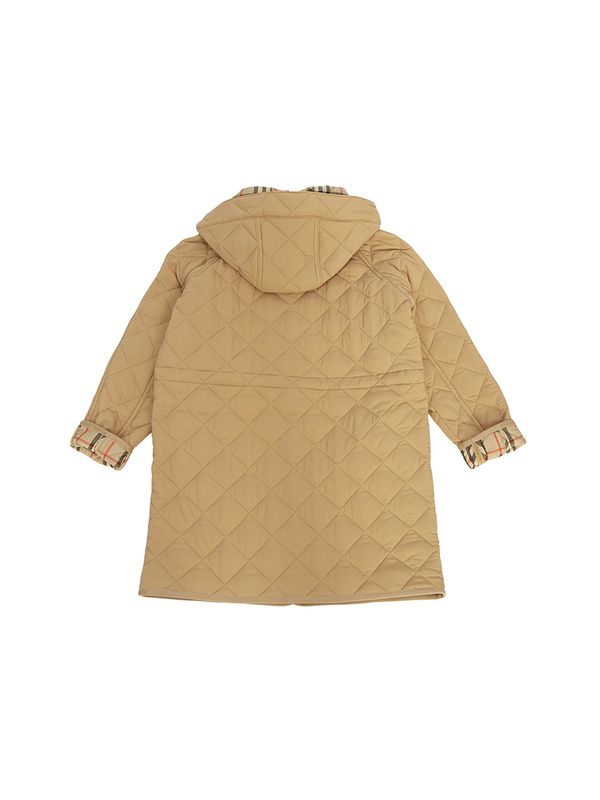 Diamond Quilted Hood Padded