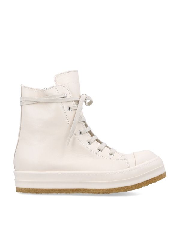 Rick Owens Ivory Sneakers
