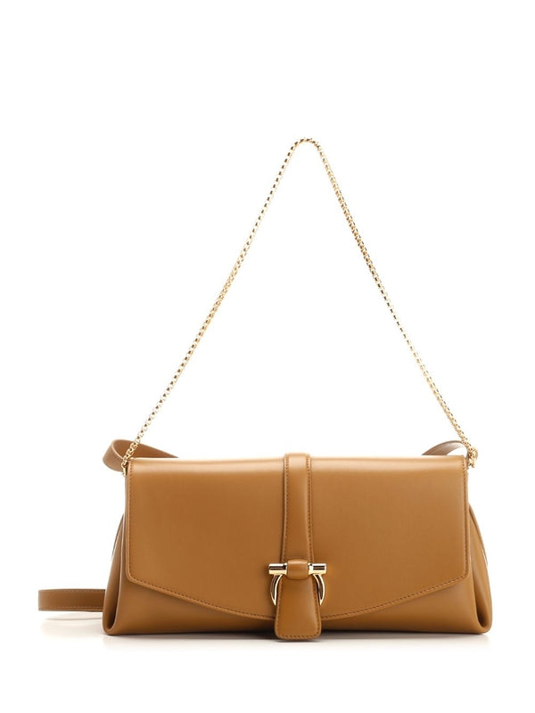 ミディアムフラップショルダーバッグ