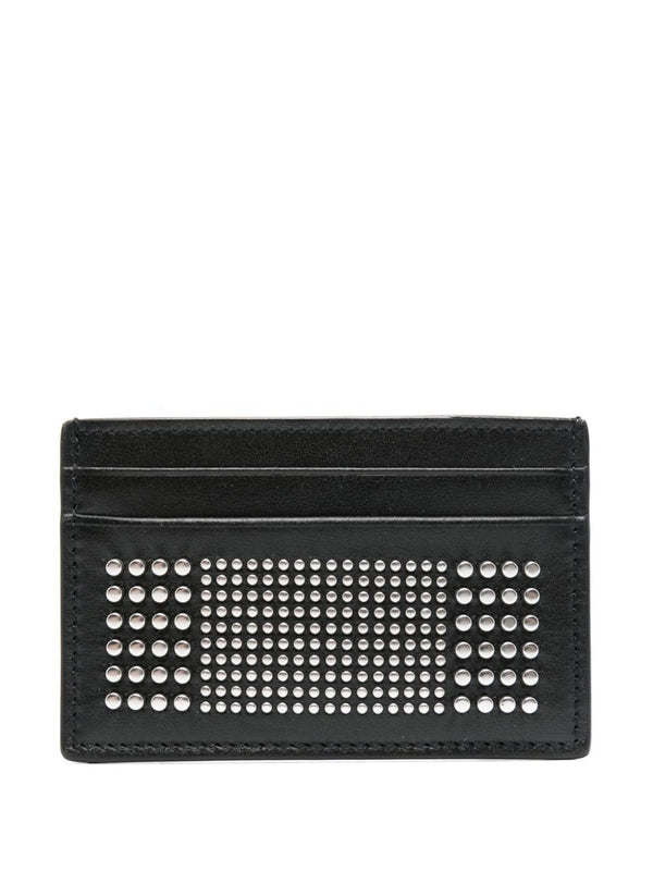 Alexander Mcqueen Black Card Wallet