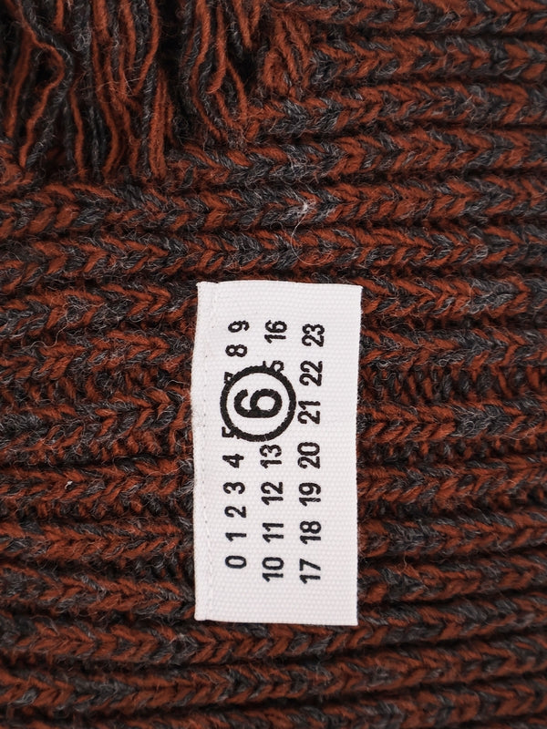 Mm6 Maison Margiela Brown Balaclava