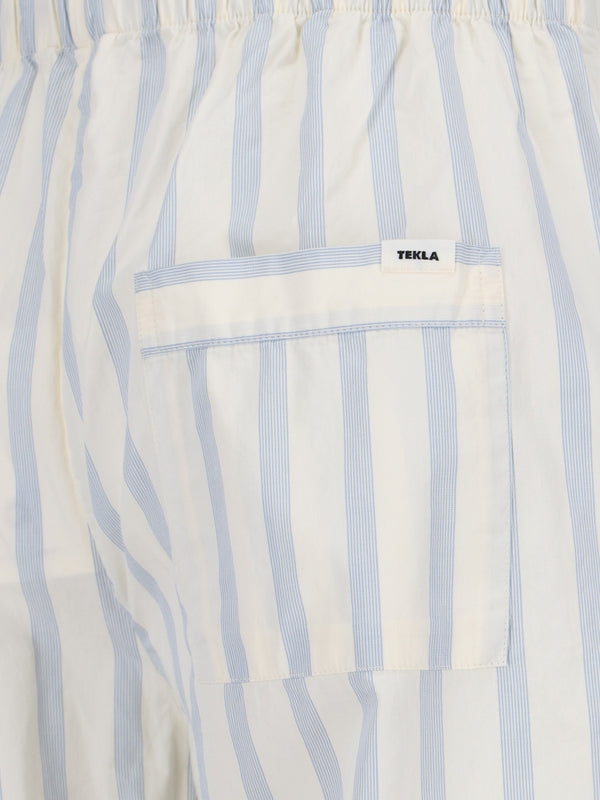 Striped Cotton Pajama Pants