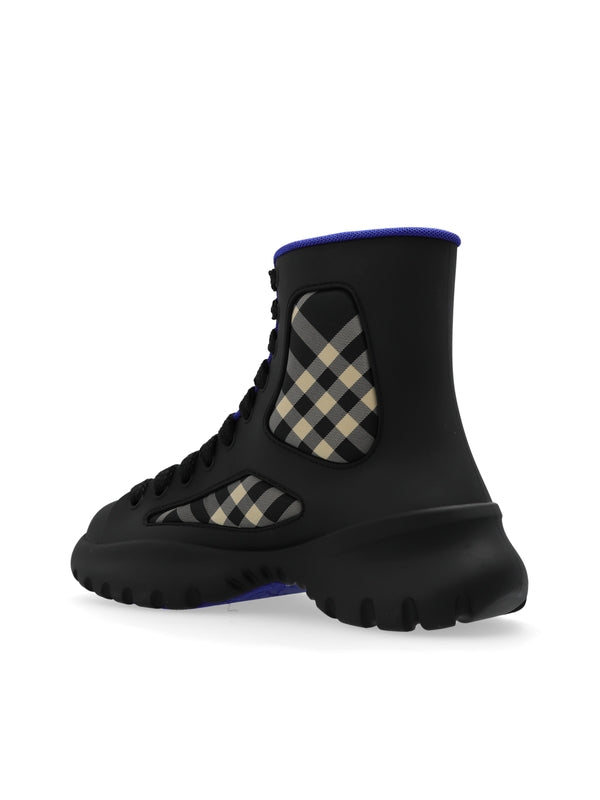 Boulder Check
  Insert Lace-Up Boots