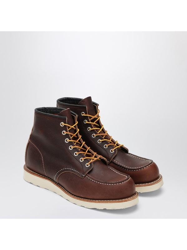 Red Wing Brown Lace-Up Boots