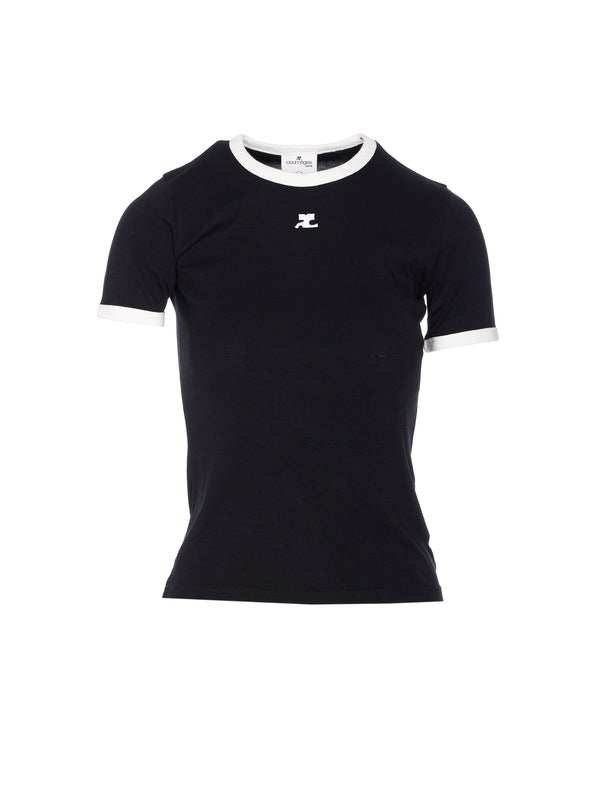 Courrèges Black Half Sleeve