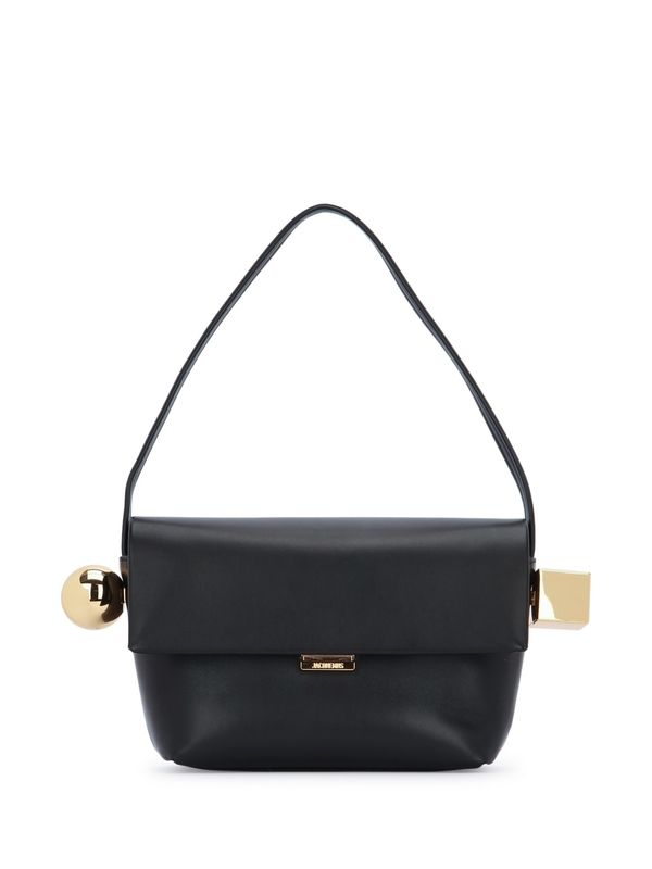 Rond Carre Leather Tote
  Bag