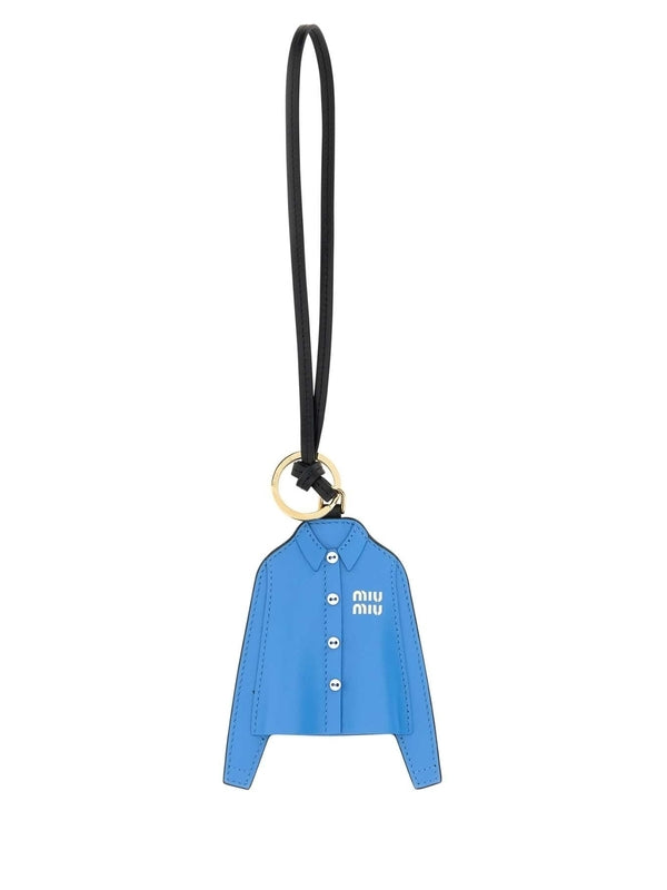 Miu Miu Blue Shirt Keyring