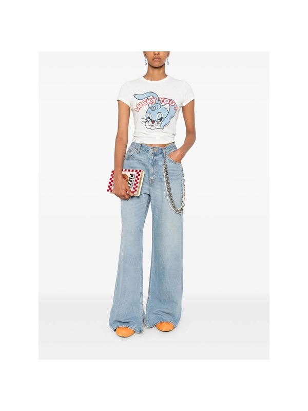 Re/Done Blue Denim Pants