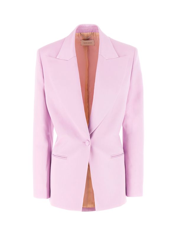 Wide Collar Single Jacket