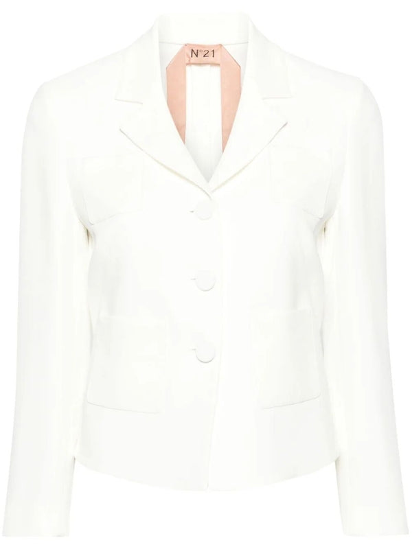 Fitted Tailored Crop Jacket