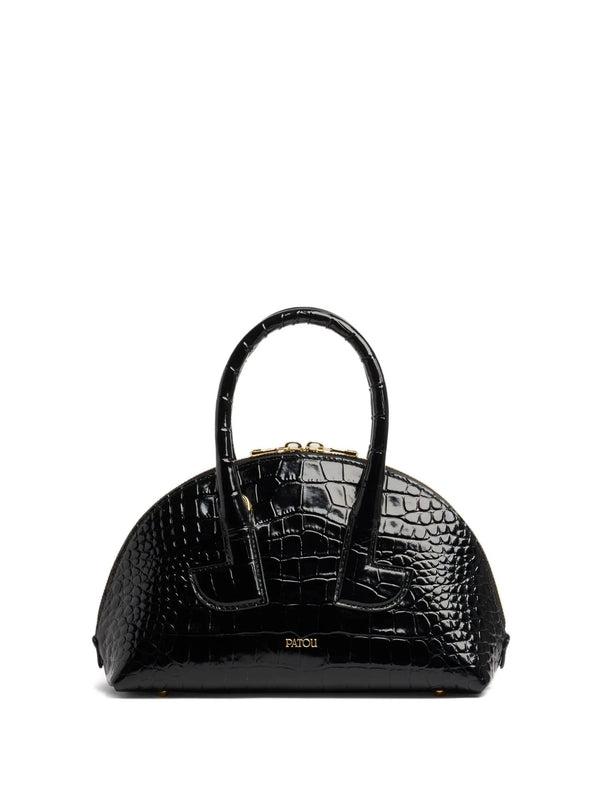Patou Black Tote Bags