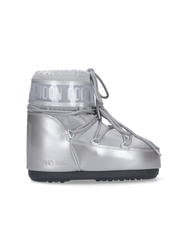 Icon Logo Lace-Up Boots