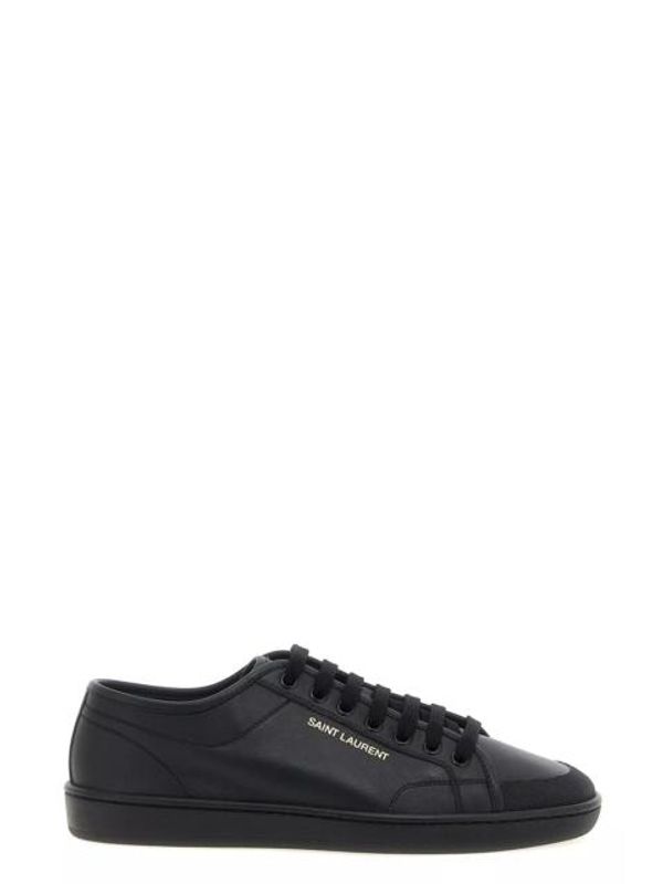 Saint Laurent Black Low Top Sneakers