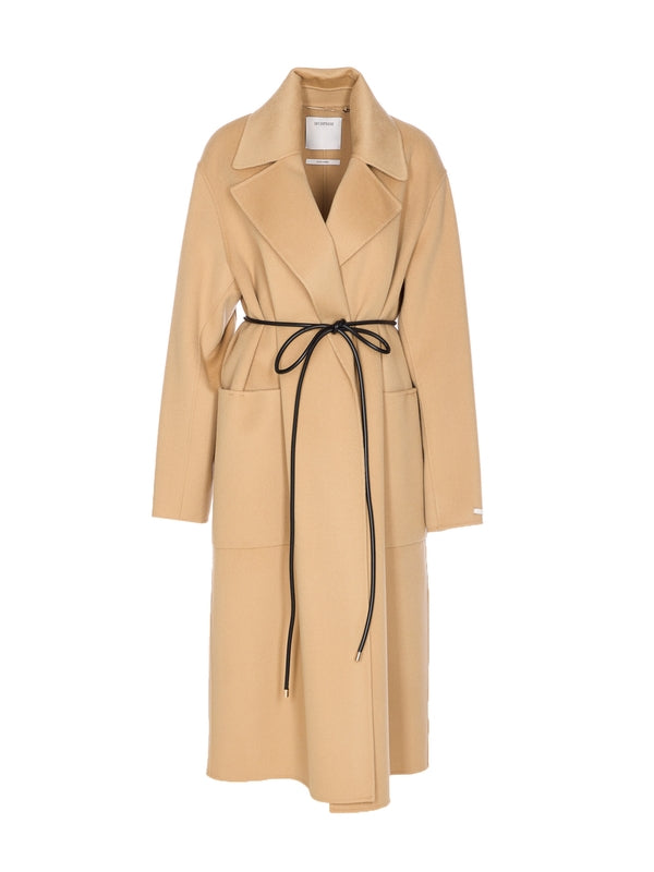 Sportmax Beige Coats