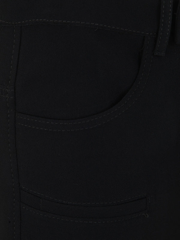 Front Zipper Midi Skirt