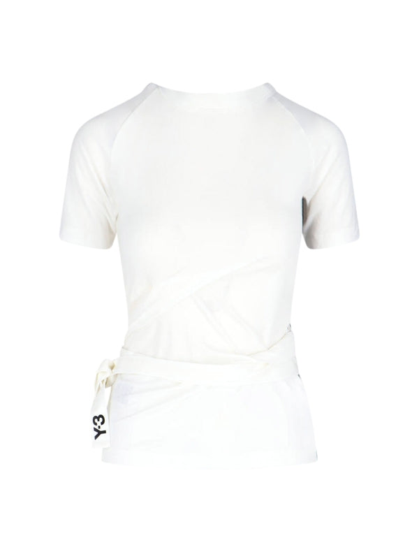 Y-3 White Half Sleeve